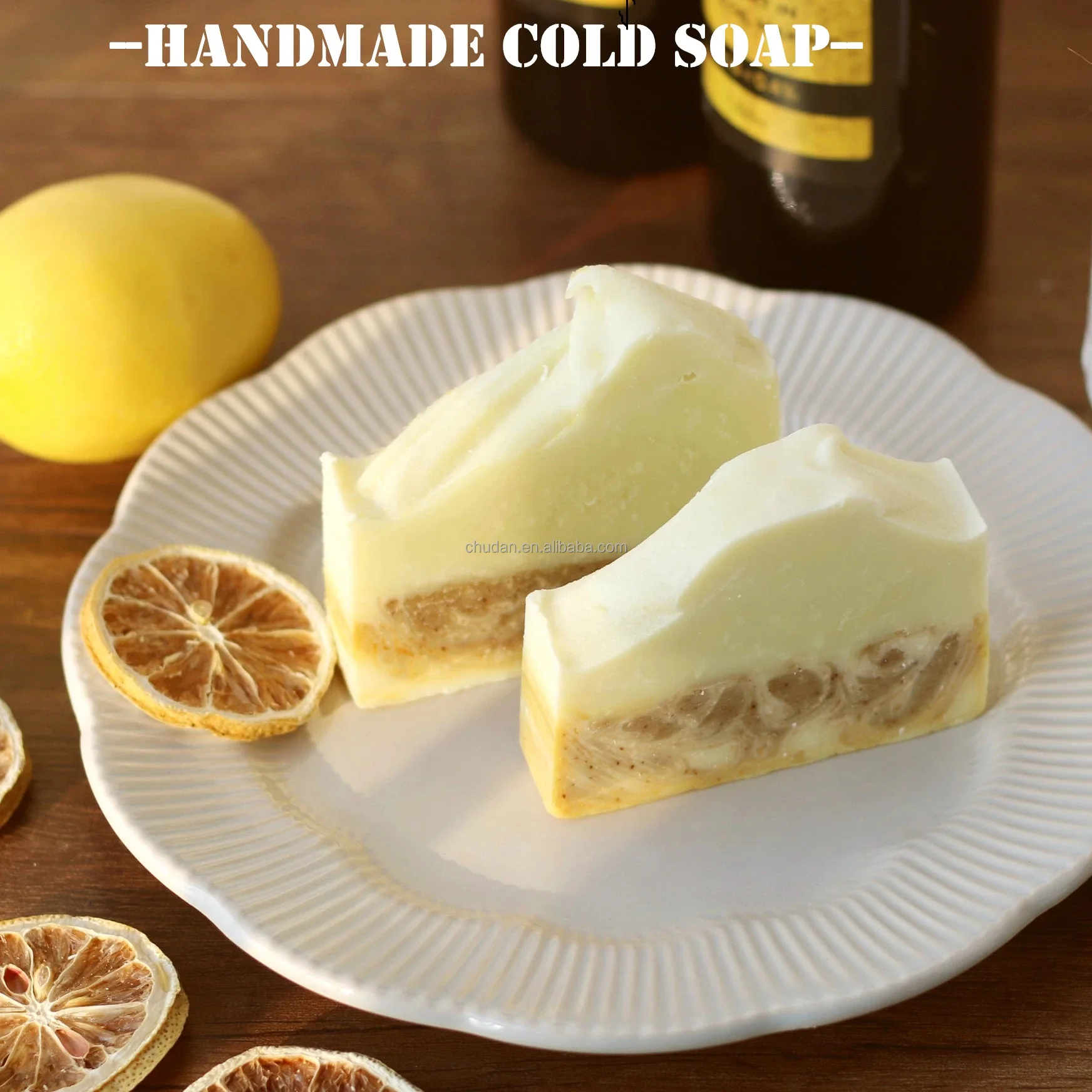 100% Pure & All-Natural Soap Gilt Cleansing Soap Active Anti-Acne Cleansing Skin Ball Handmade Soap