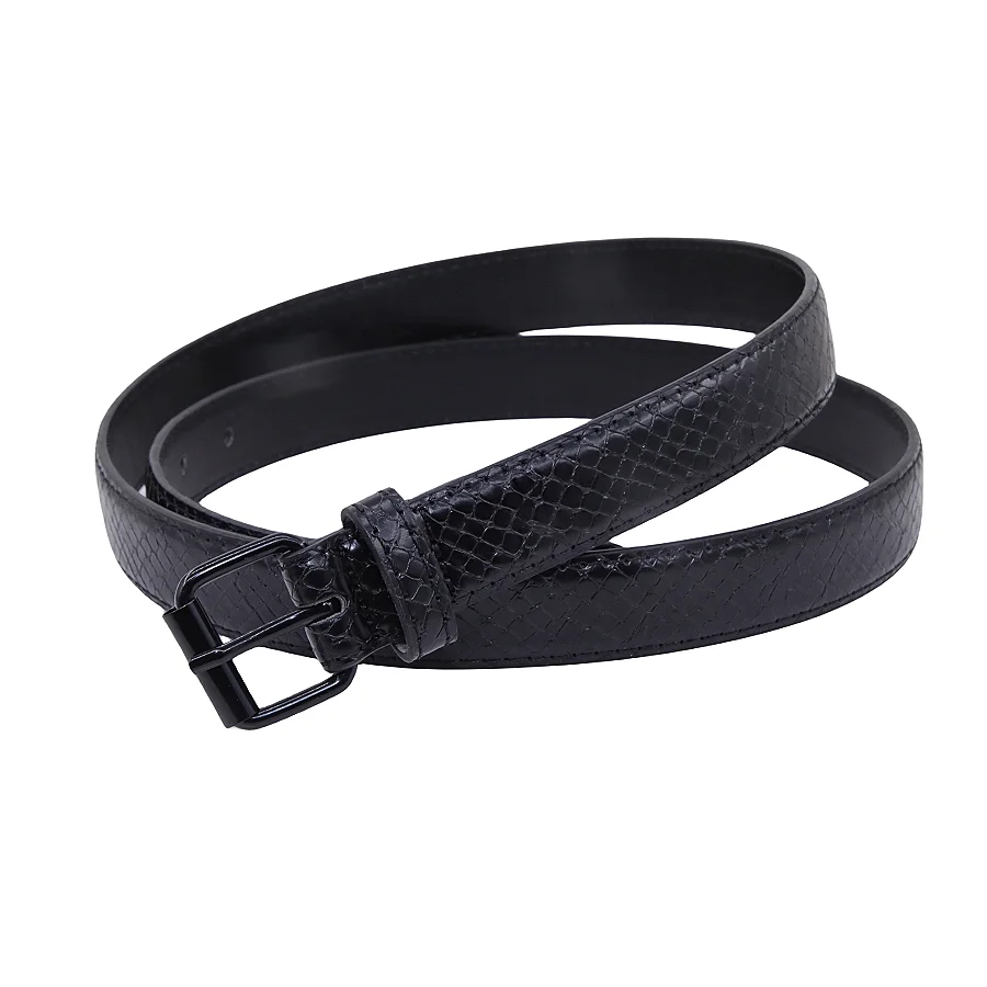 Snakeskin Belt Strap for Belt Python Leather Men Belt