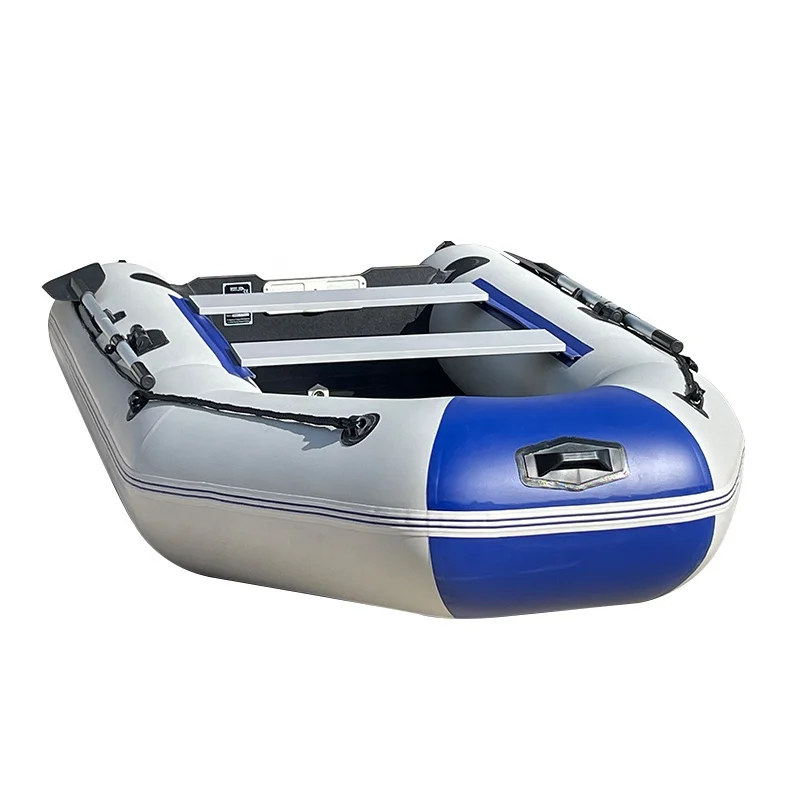SOLAR MARINE Inflatable Dinghy Boat 9ft Transom Sport Tender Boat 3 Person Yellow Color with Accessories