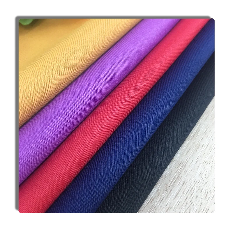 2024 New Style Wholesale High Quality China Factory 350G/M Fancy Suiting Plain Tr Suiting Fabric for Man
