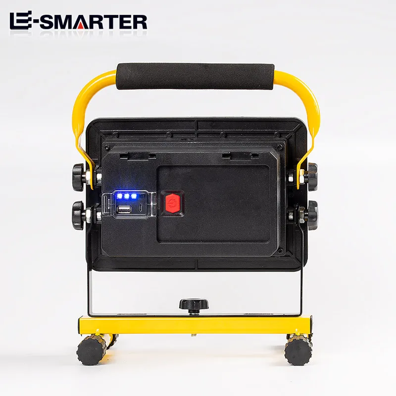 Outdoor Powerbank Solar 4 Light Mode 20800Mah Battery Rechargeable Cob Magnetic Slim Car Work Light Led Worklight