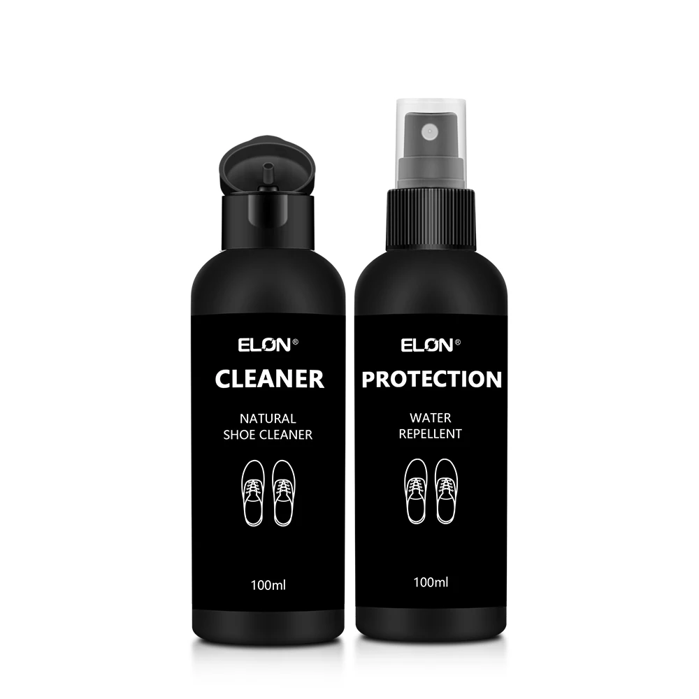 OEM ODM Wholesale Shoe Cleaner Eco-friendly 100+100ml Sneaker Cleaner Foam Waterproof Agent Shoe Cleaner With Brush And Towel