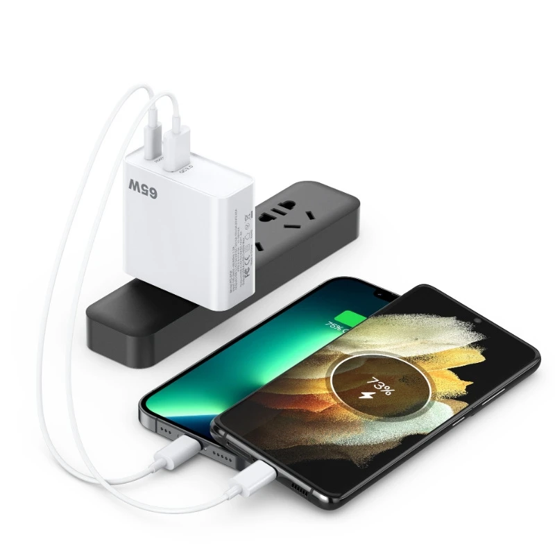 best sellers Gallium Nitride 65Wpd Fast Charging Mobile Phone wall portable Charger Charging Head GaN65W Fast Charging Charger