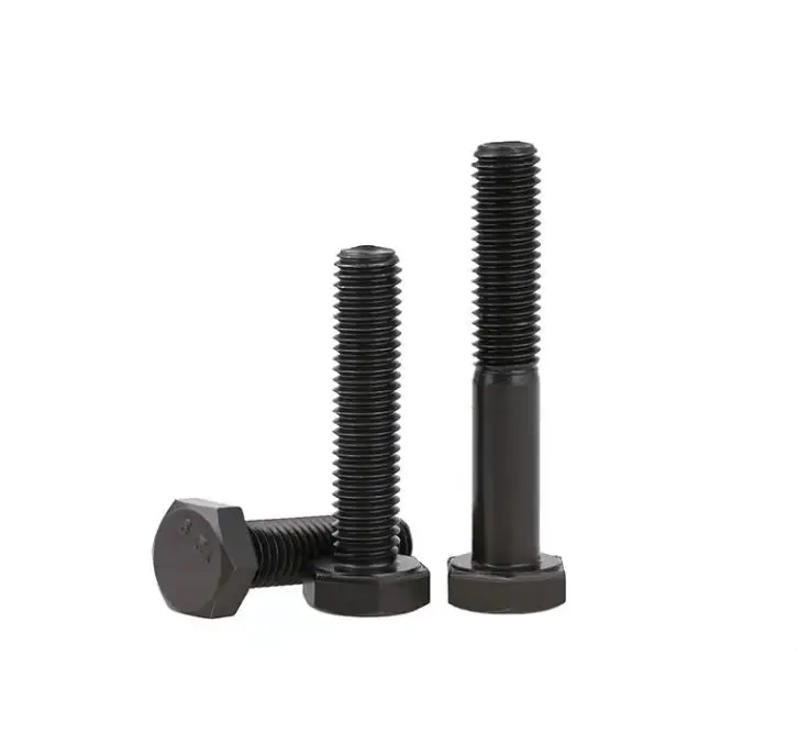 half thread din931 hex bolt high quality hot sale m20x100 grade 12.9 hex bolt