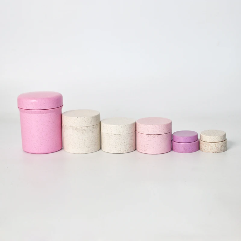 Wholesale factory price 10g 50g 80G 240G recyclable PLA plastic Jar for cosmetic