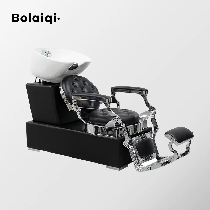 BOLAIQI, роскошная мебель для парикмахерской, шампунь, парикмахерское кресло, кровать для мытья волос, стул для шампуня