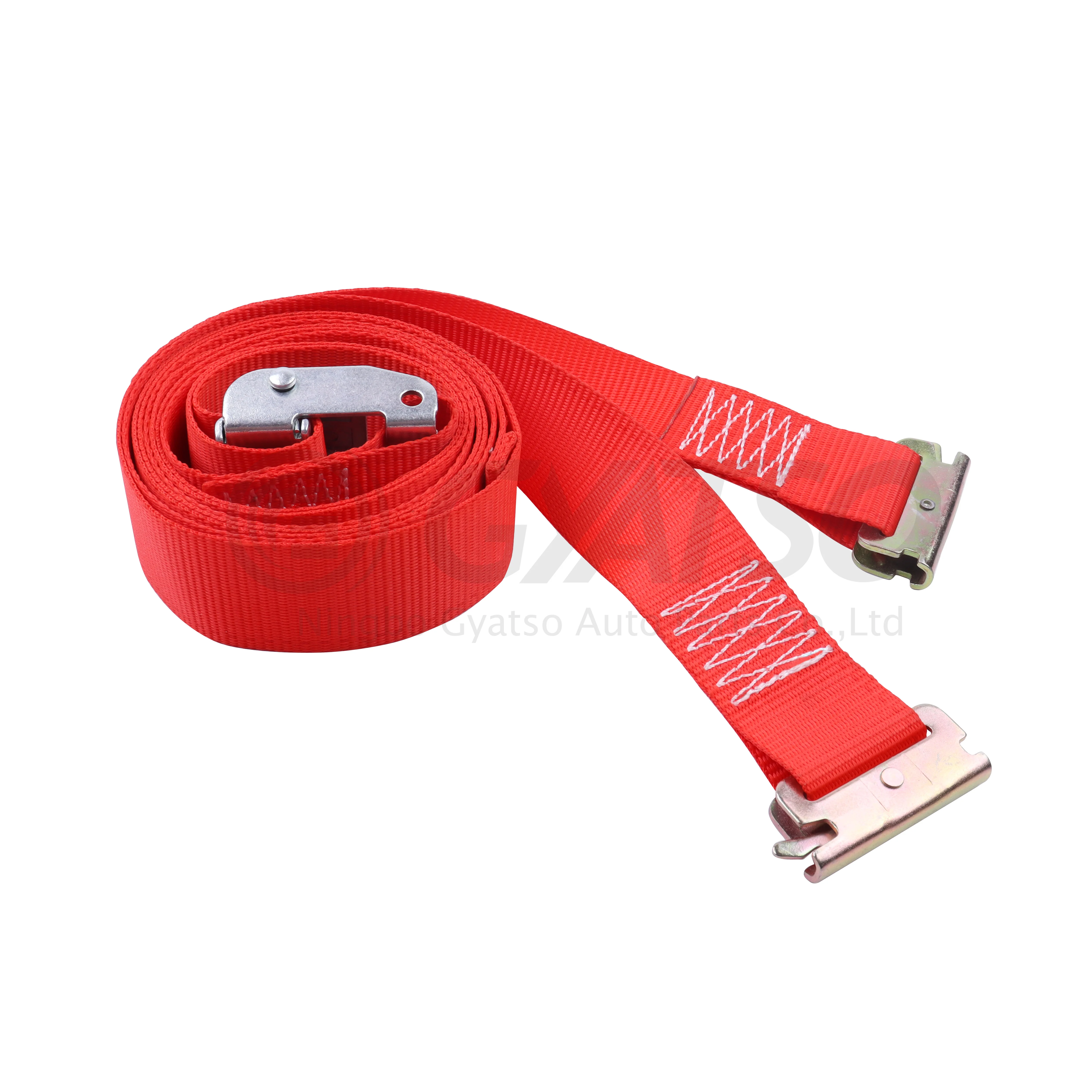 heavy duty 2 inch polyester cam buckle  tow E track Tie down Straps
