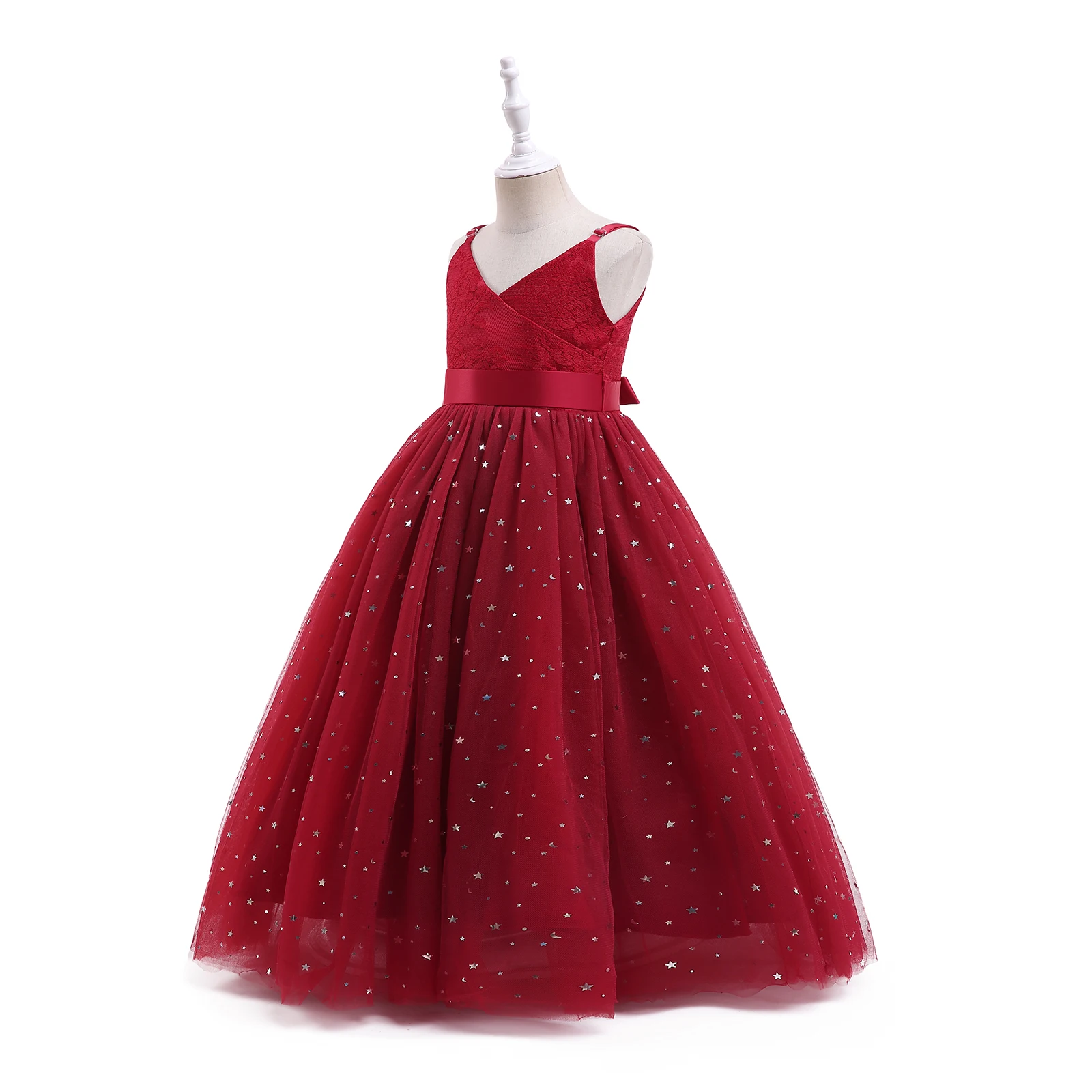 Wedding Girls Flower Girl Dress Ball Gown Prom Pageant Cute New Design Princess Beautiful Fancy Dresses