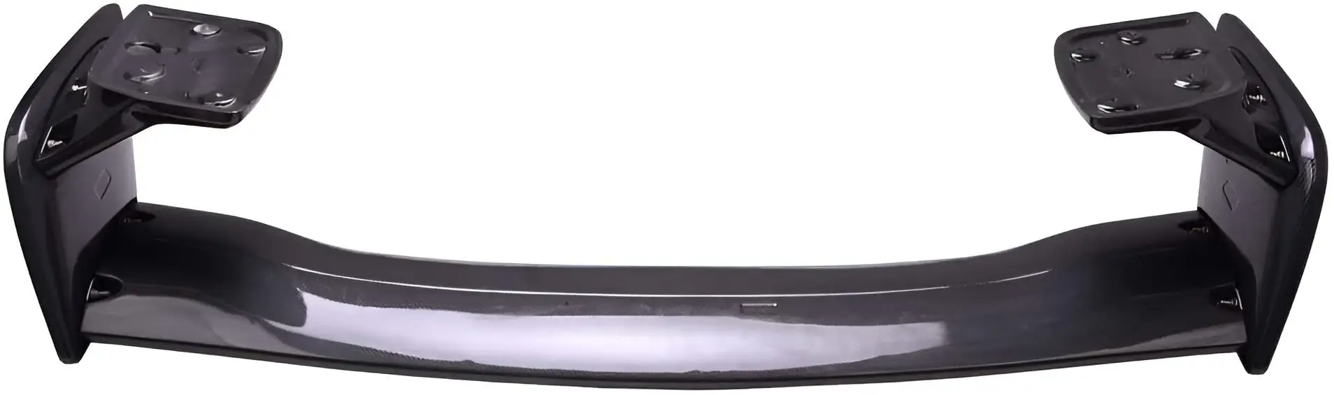 High Quality Fit For Subaru WRX STI 2015-2019 Glossy Carbon Fiber Rear Roof Boot Tailgate Trunk Spoiler Wing Flap Trim