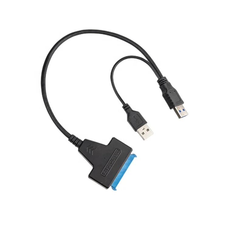Super speed Usb 3.0 to SATA 22 pin Easy Drive Line Mobile hard disk data cable
