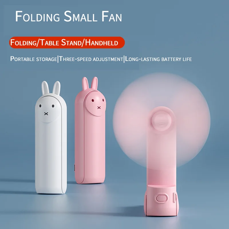 Hand Fan Rechargeable Portable Fan Rechargeable Cute Hand Held Fan