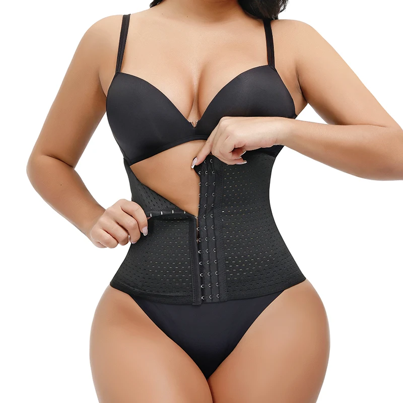 Wholesale Adjustable Leopard Print Body Shaper Belt Corset Fitness Weight Loss Neoprene Waist Trainer For Women Plus Size Girdle