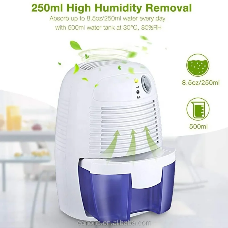 2023 500ml Home Room Small 12v Mini Air dehumidifier