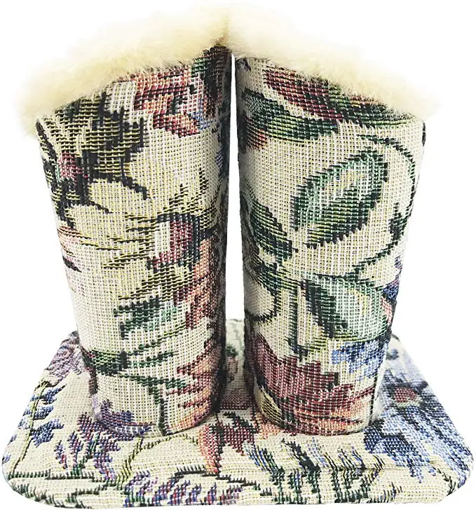 
Plush Lined Eyeglass Holder Stand PU Leather Double Protective Glasses Case 