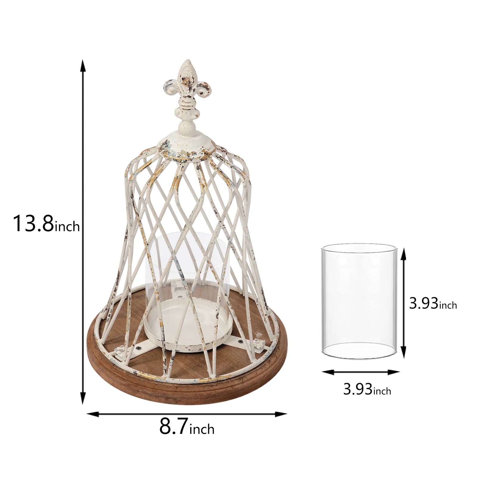 Handmade Home Decor Lanterns Candle Holder Metal Castle Candlestick Unique Moroccan Lantern Rustic Iron Outdoor Lanterns