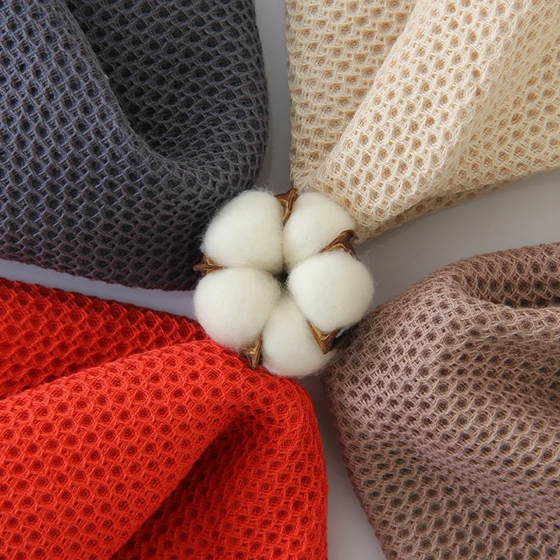 Amazon Hot Deals 100% Natural cotton classic waffle weave knit waffle bath face towel