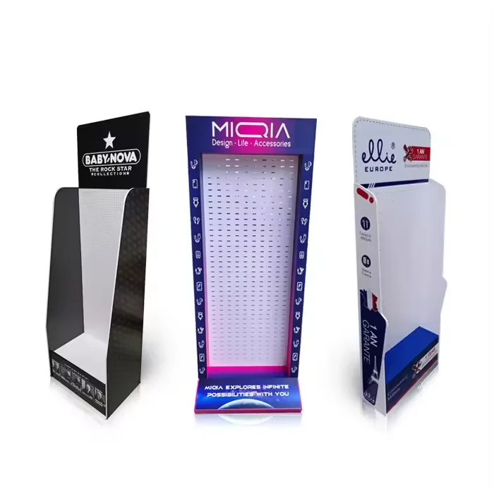 Retail Forex Display Stand PVC Display High Quality Custom Forex Board Display with Hook Hooks