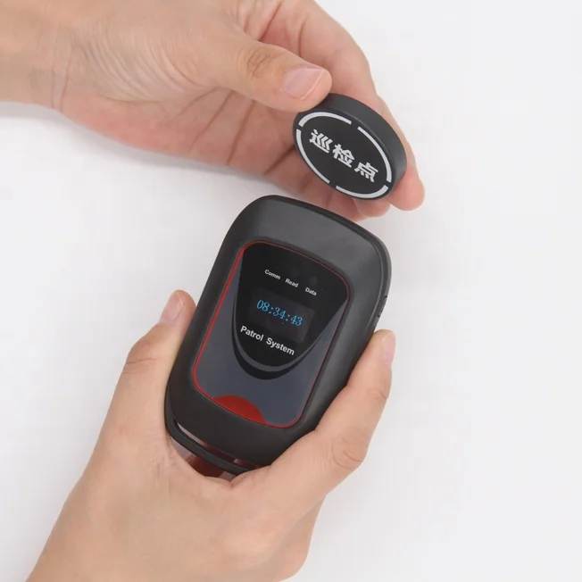 WIFI Function Waterproof RFID Wireless Guard Tour Patrol OLED Color Screen  with USB port (GS-9100S-WIFI)