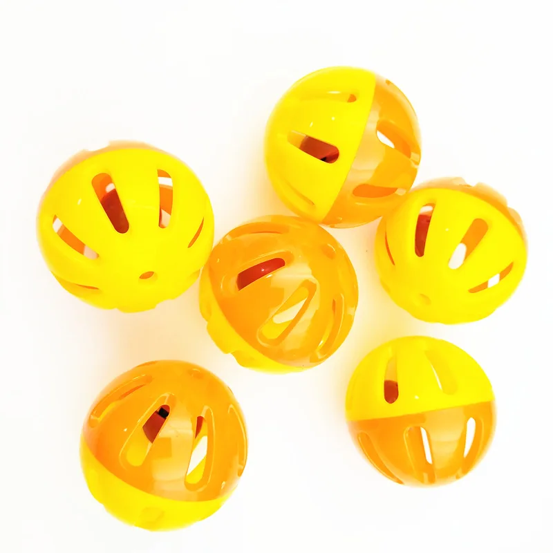 2406 Mingzhen 48MM Large Bell Ball Plastic Ring Double Circle Double Color