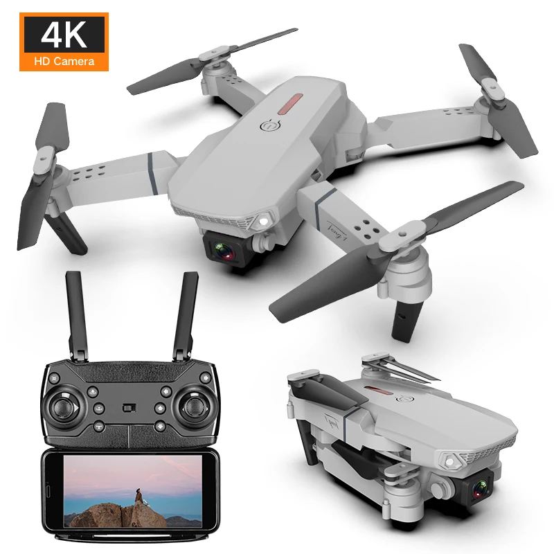  DJII Профессиональный RC складной Квадрокоптер Дрон 4k Hd FPV 1080p Wifi Пульт дистанционного управления игрушка мини камера с камерой и