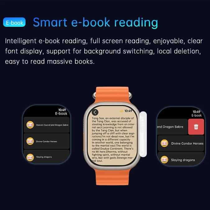 JS HELLO3+ 4G ROM GPT Smart Watch 2023 2.1Inch Amoled  NFC IP67 reloj inteligente High quality sport smart watches for men women