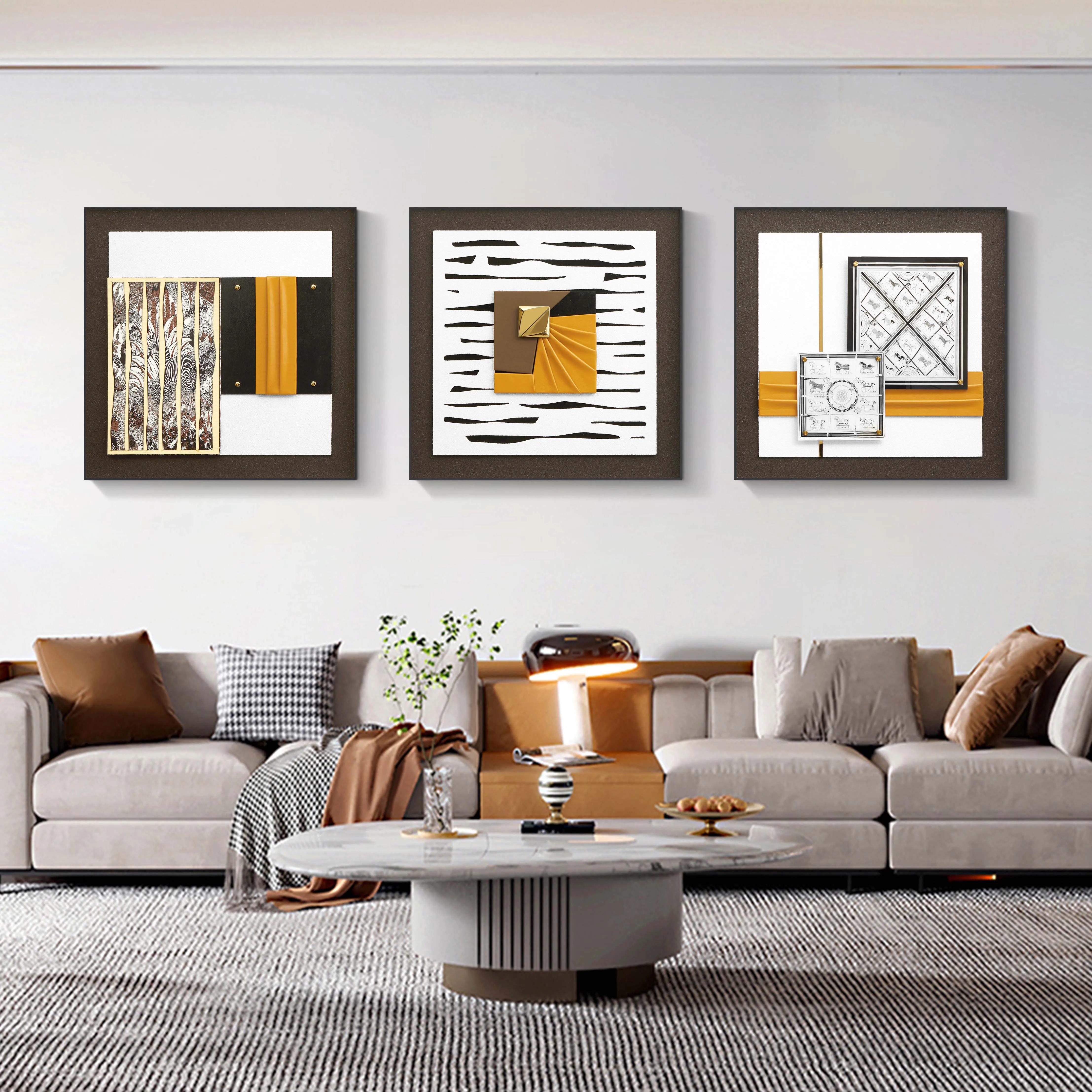 3d three-dimensional abstract painting  simple modern  abstract painting  hotel for painting wall decor