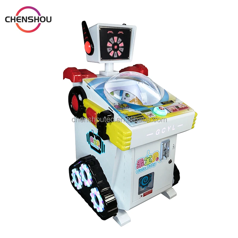 Factory Directly Sell Coin Operated Candy Machine Children Mini Lollipop Vending Game Machines