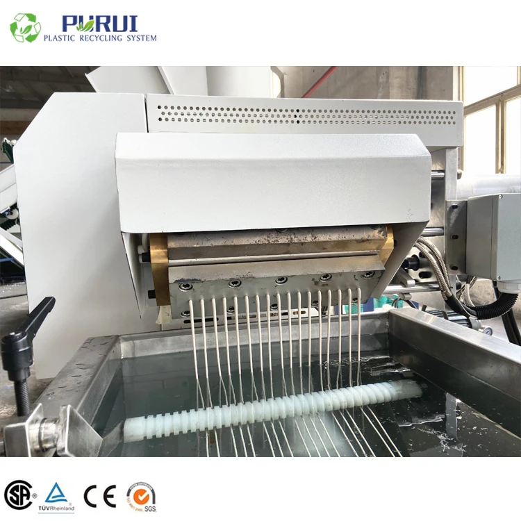 Plastic Granulator Machine Recycling Pelletizing For Waste Pp Non-woven Fabric/baby Diapers