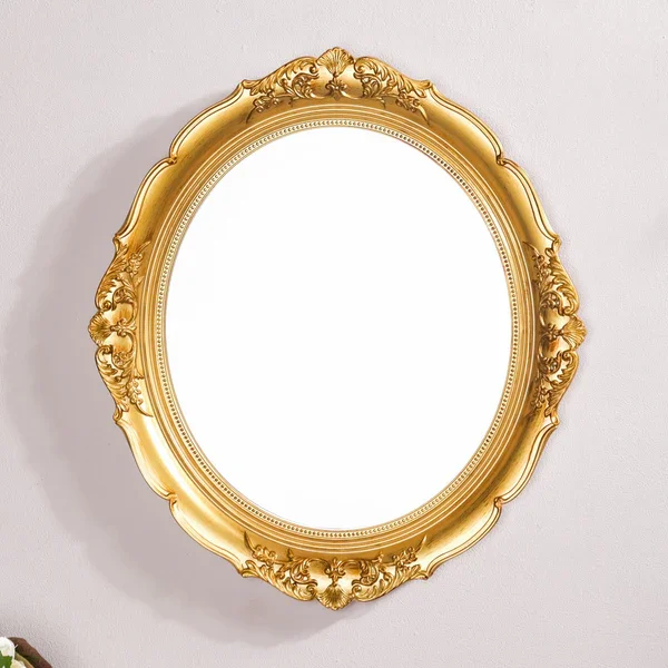 Premium Glass Decorative Wall Mirror with Modern Frame for Sophisticated Decor Adds Style to Living Rooms Bedrooms and Hallways