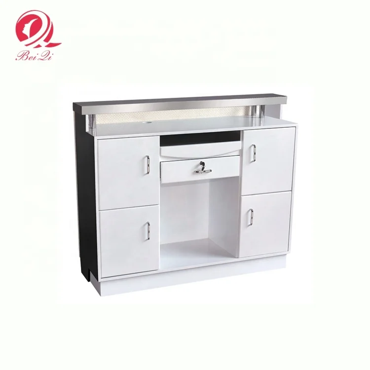 China factory wholesale salon equipment modern reception desk beauty salon for sale Europe