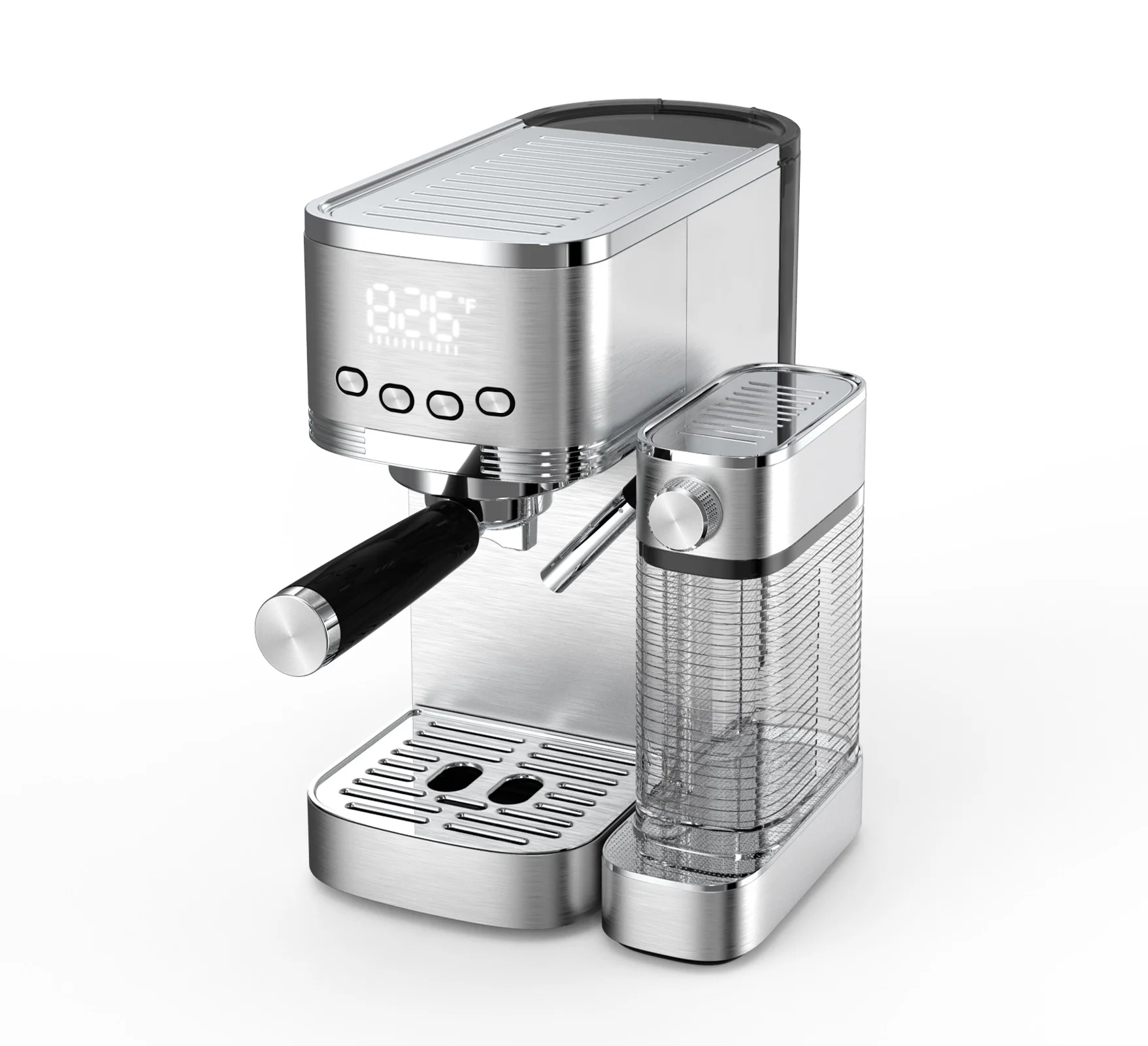 Coffee maker 3in1 Italian Espresso machine with Milk tank latte 19Bar home kitchen appliance