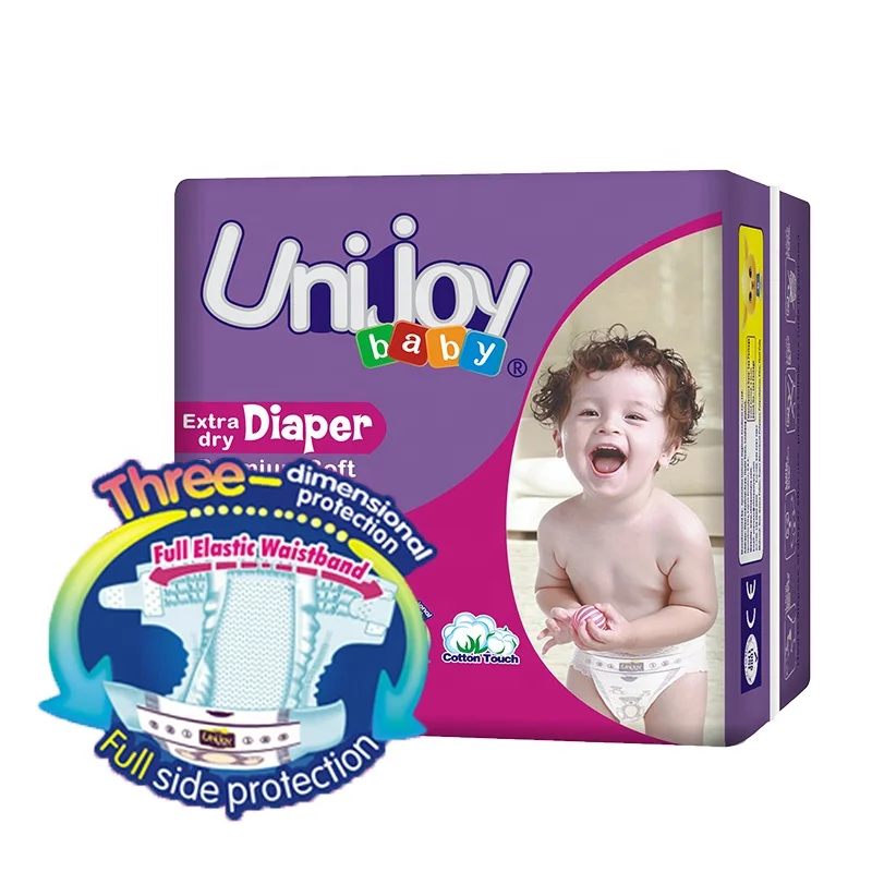 New improved dry and soft baby care products, baby diapers