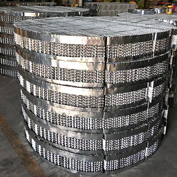 250Y High Quality Stainless Steel 316L Metal Corrugated Metallic Structured Packing as Tower Packing