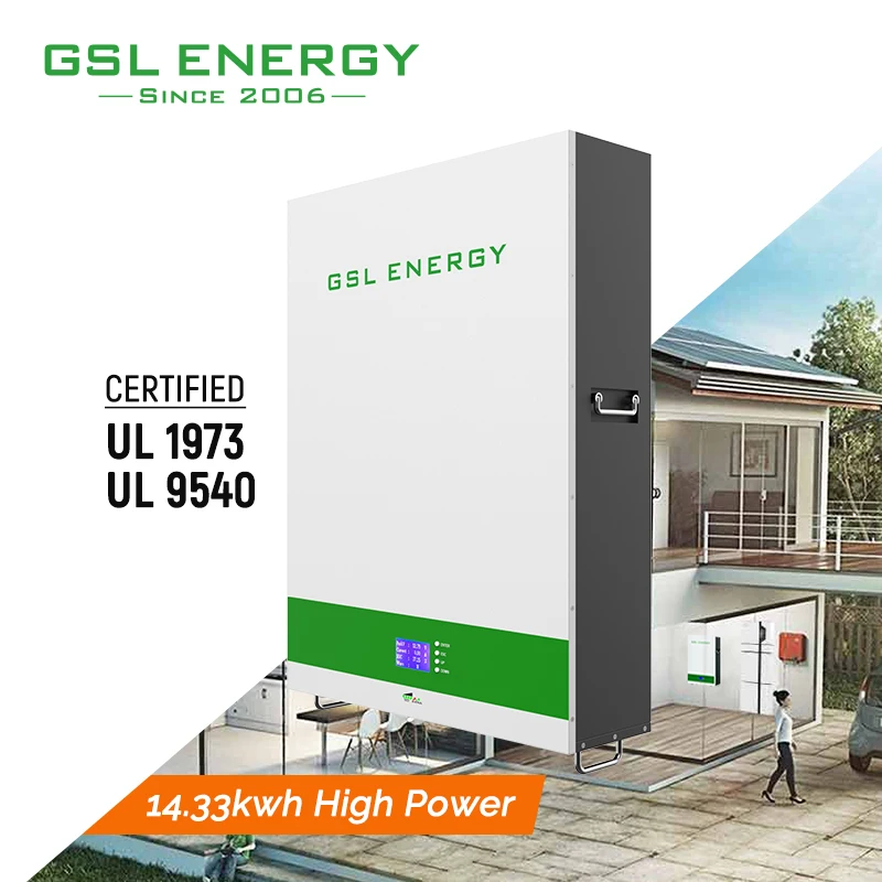 GSL ENERGY 48v Lifepo4 Battery Power Wall 10kwh 48v 200ah Powerwall for USA EU UL CE IEC Certificated 48v 200ah Toys Power Tools