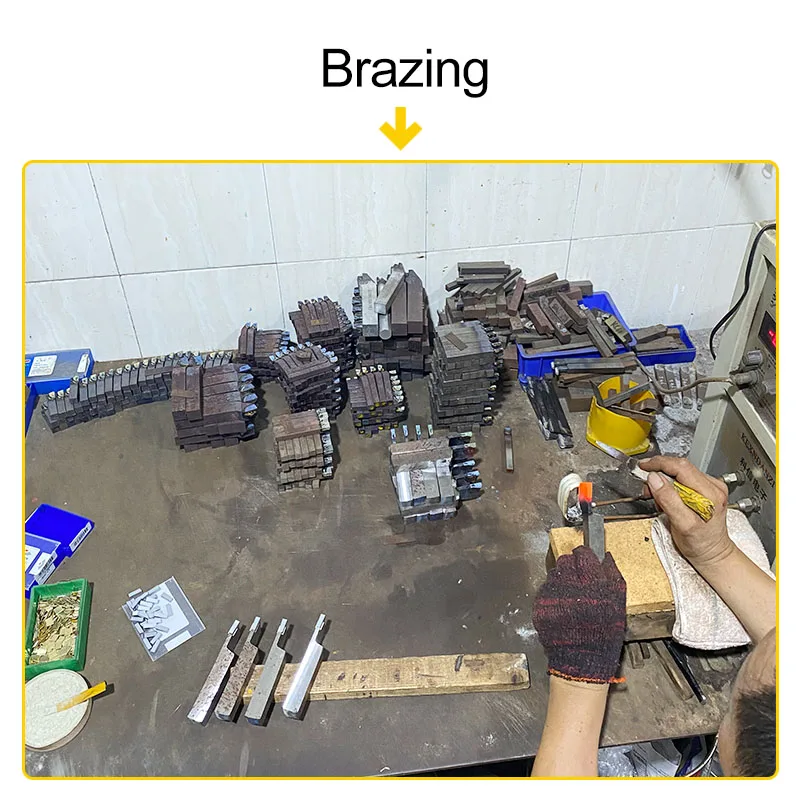 YW2 YT15 Coated Insertion Tools 2020R A315 Tungsten Carbide Brazing Lathe Welding Customizable from China