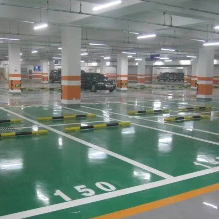 Self-Level Floor Paint Green Epoxy Resin For Excellent Liquid Adhesive