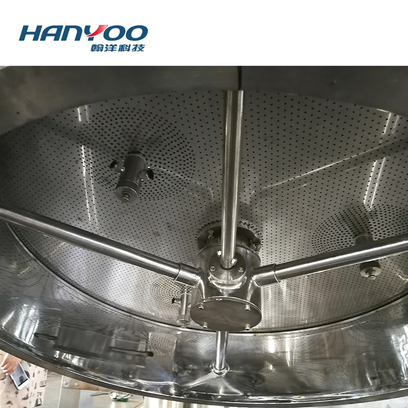 HANYOO FL Series Factory Supply High Quality fluid bed dryer fluidized bed granulator