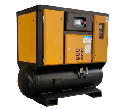 10HP permanent magnet variable frequency 4-in-1 combined screw air compressor