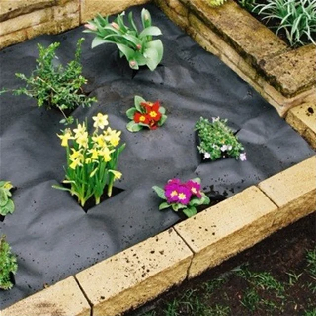 75gsm anti-UV PP spun-bonded non woven fabric aging resistant garden use weed barrier PP non woven fabric
