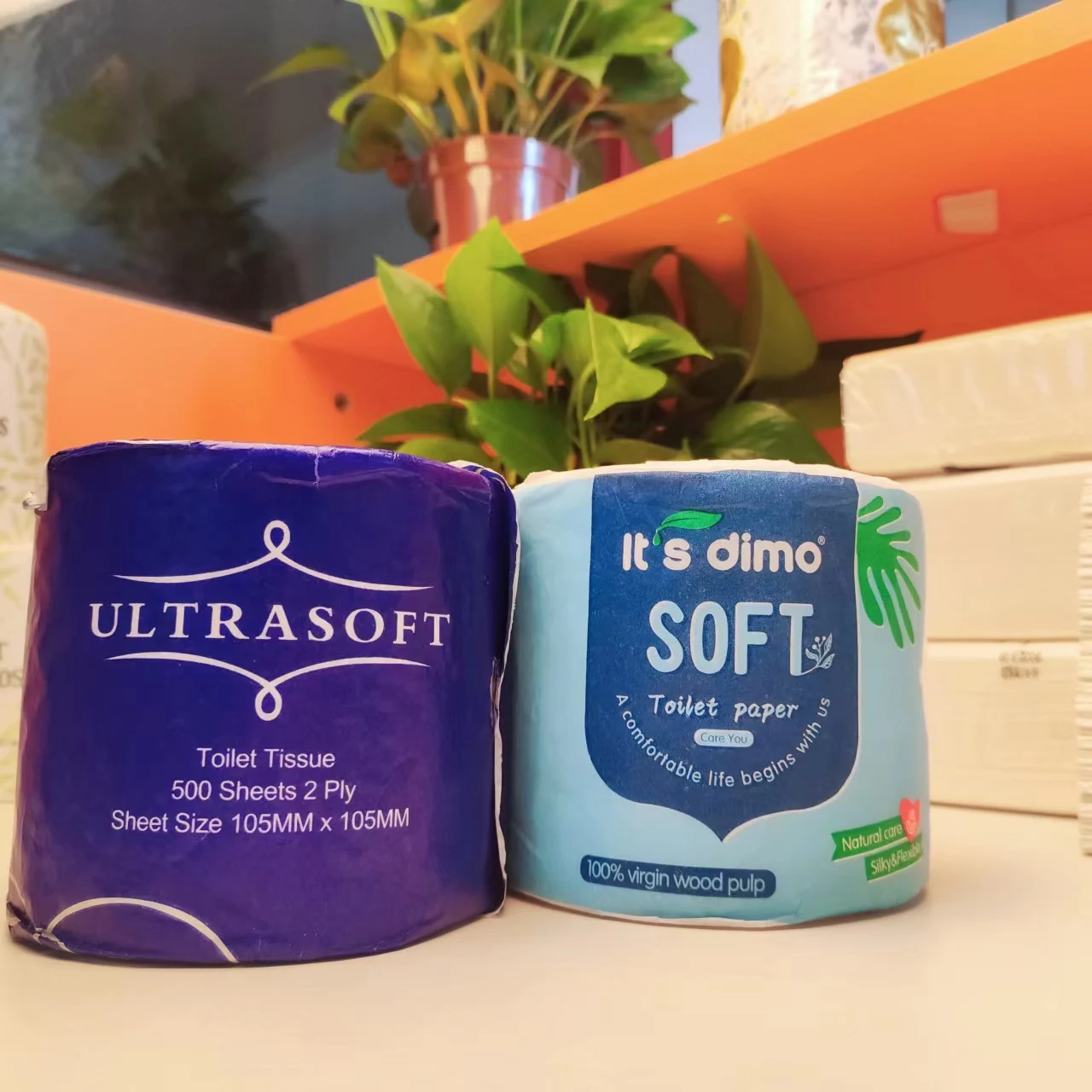 Cheap comfortable premium quality paper bath tissue paper higienicoToilet paper tissue