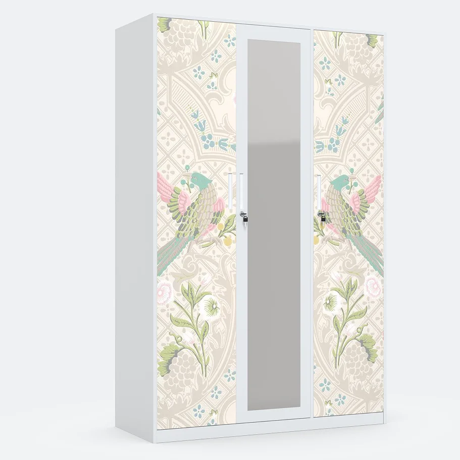 factory direct sale Factory supply almirah wardrobe metal wardrobe closet cupboard wardrobe