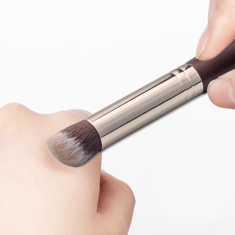 HXS-42 Round top foundation makeup brush professional single synthetic concealer brush
