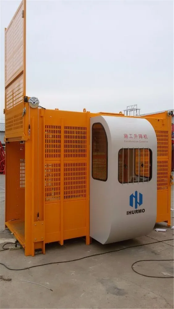 High performance SC100 SC200 building elevator construct hoist for construction use