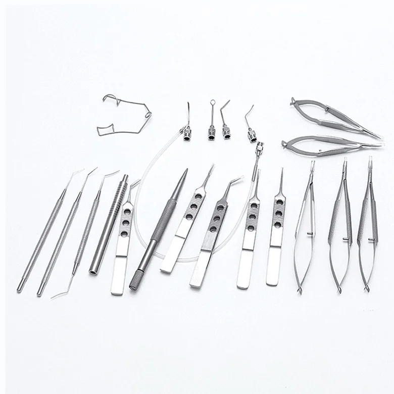 Cheap medical equipment set Stainless steel eye surgical instrument