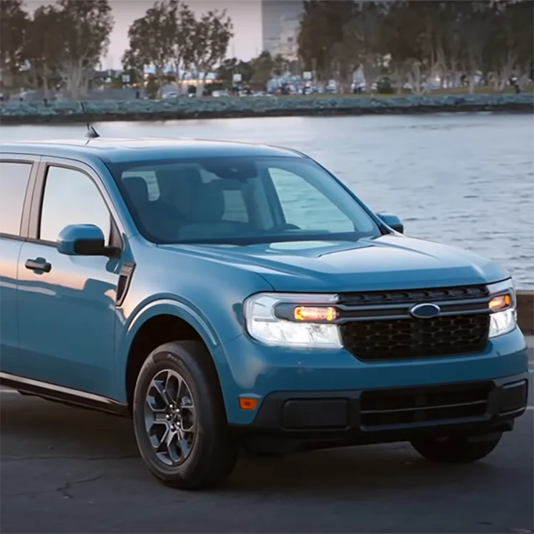 ODM OEM Hybrid 2022 New Design Pickup Truck Auto Headlamp Headlight Car Body Kits LED Head Lamp Light for Ford Maverick 2022