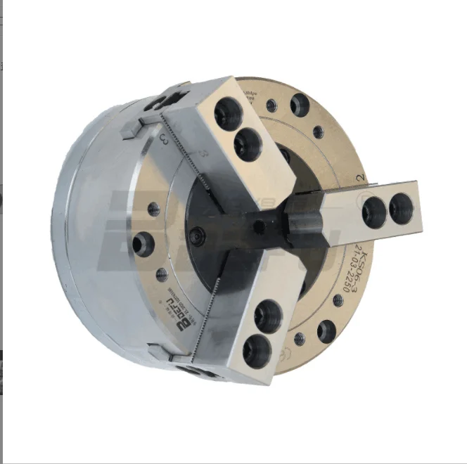 3 Jaw Hollow Pneumatic Chuck 100mm 125mm 160mm 200mm CNC Air Lathe Chucks For CNC LATHE