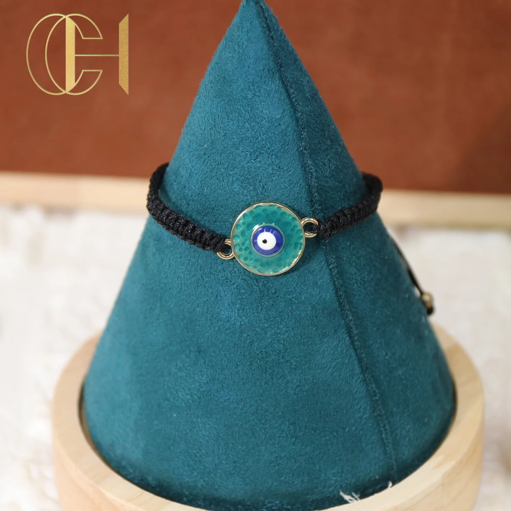 C&H Evil Eye Protection Fine Jewelry  Gemstone Shape Size Length Custom Bracelet Perfume Bracelets with Custom Package