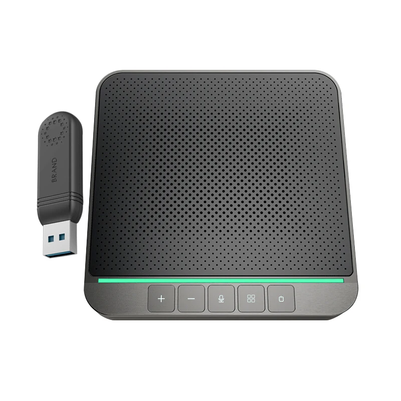 Настольный микрофон конференции громкой связи USB 2 4G беспроводной HSD-MC300W на конференциях