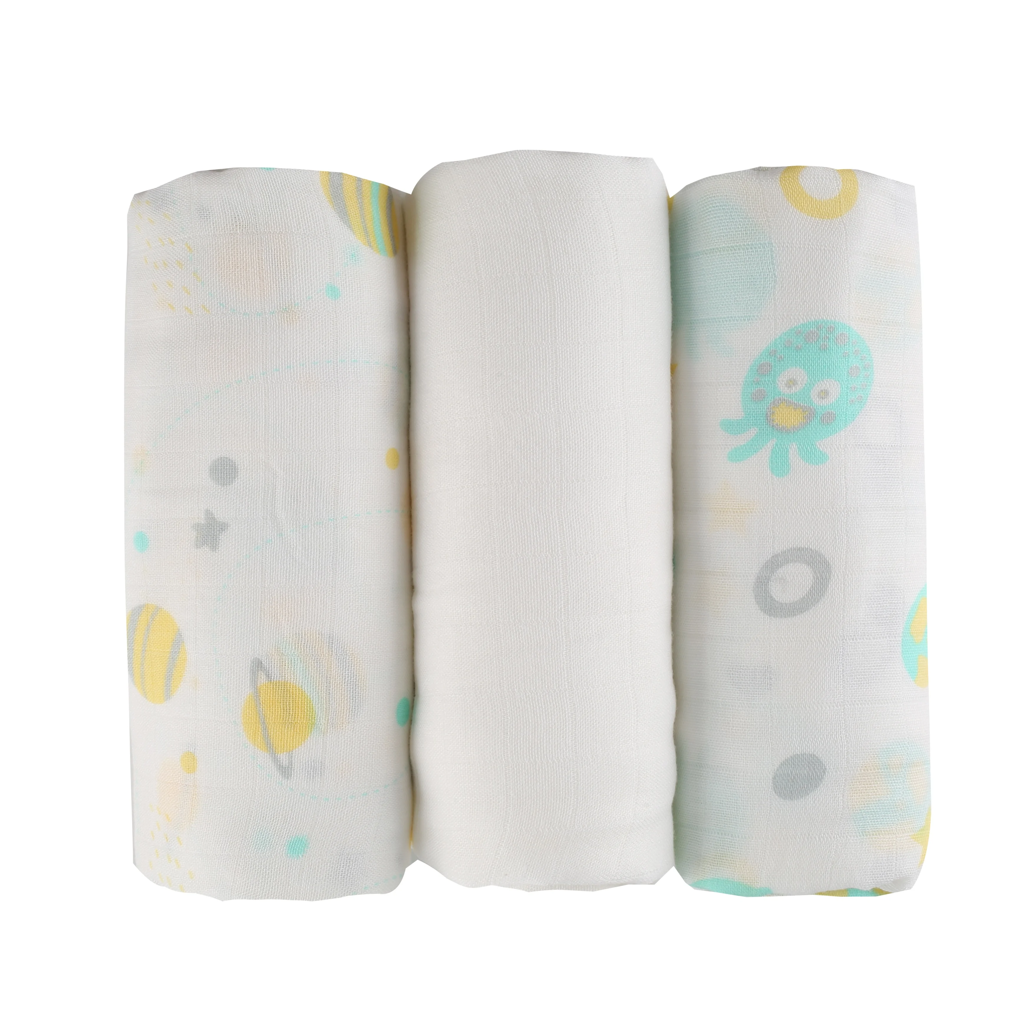 muslin baby swaddle blanket with high quality