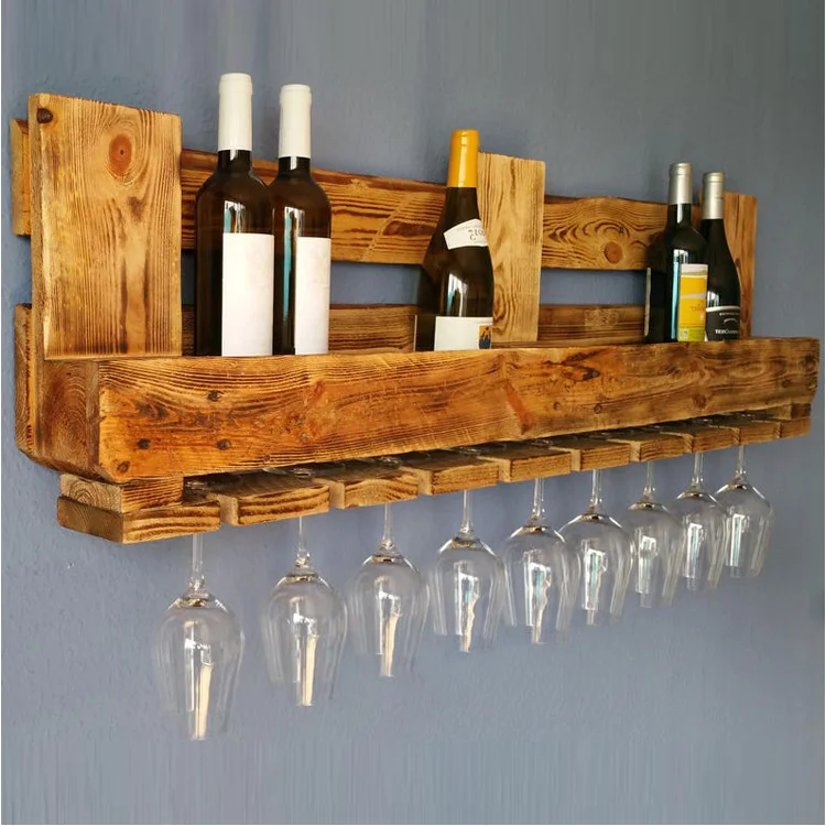High Quality Wine Wall Display Shelves Drink Stand Display Whiskey Display Shelf Rack